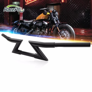 Manillar Delantero Modelo Z de 1 Pulgada y 25 mm para Motocicleta <span class=keywords><strong>Harley</strong></span> Sportster Cruiser XL 883 <span class=keywords><strong>1200</strong></span> Prince <span class=keywords><strong>Chopper</strong></span> - Product Image 1