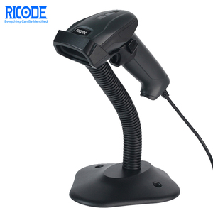 Giá bán buôn laser có dây Máy quét mã vạch cầm tay 1D bar code Reader USB/PS2/RS232 - Product Image 2