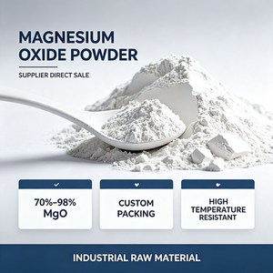 Poudre de MgO 85% 95% / Magnésite calcinée à chaud / Magnésite fondue / Magnésite calcinée caustique / CCM - Product Image 1