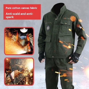 <span class=keywords><strong>Abbigliamento</strong></span> <span class=keywords><strong>da</strong></span> <span class=keywords><strong>Lavoro</strong></span> Antistatico <span class=keywords><strong>da</strong></span> Uomo per Primavera Autunno, Tuta <span class=keywords><strong>in</strong></span> <span class=keywords><strong>Cotone</strong></span> Spessa per Protezione sul <span class=keywords><strong>Lavoro</strong></span> Edile e Lavorazioni Meccaniche - Product Image 2