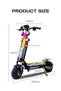 Scooter Hsk-m8 72v con Motor sin Escobillas de 10000w, Alcance de 60-80km, Batería de Litio Plegable, Control por Aplicación, IP54 - Product Image 5
