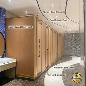 Panel HPL de Muestra Gratuita, Precio de Panel para División de Baños, Utilizado en Centros Comerciales y Gimnasios - Product Image 5