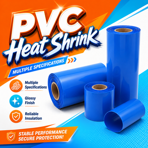 Grandes cellules plates au lithium-ion, emballage de protection imprimé sur mesure, tube thermorétractable en <span class=keywords><strong>PVC</strong></span> ignifuge - Product Image 1