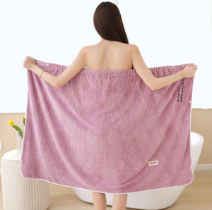 Serviette de bain en microfibre douce et absorbante pour femmes, bonnet de douche pour cheveux secs - Product Image 3