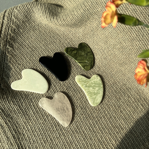 Outil facial en jade naturel noir Gua Sha <span class=keywords><strong>pour</strong></span> les soins personnels, outil de <span class=keywords><strong>massage</strong></span> <span class=keywords><strong>pour</strong></span> le traitement du <span class=keywords><strong>visage</strong></span> et du corps - Product Image 6