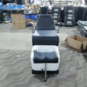 Kisen Vente en gros de fauteuils de pédicure électriques inclinables en cuir de haute qualité, personnalisables en noir, blanc, marron, rouge, or, rose, pour homme - Product Image 6