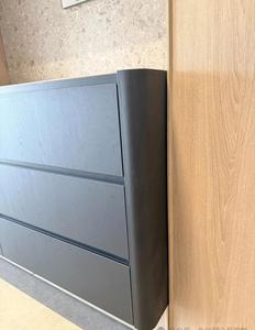 Mueble de <span class=keywords><strong>Entrada</strong></span> Moderno con Zapatero Integrado y Encimera Flotante, Iluminación Oculta - Product Image 5