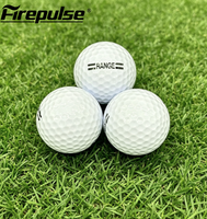 Balles de golf d'entraînement blanches à double couche, pour l'entraînement du swing en intérieur et en extérieur, fabricant OEM sur mesure