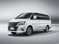 Dongfeng Nouveau Mini-Van/Bus Turbo Haute Puissance à Transmission Manuelle avec Volant à Gauche et Intérieur Sombre 7 Places en Promotion
