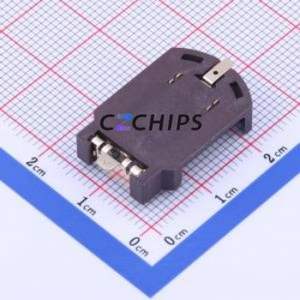 BS-08-B2AA020-R Button & Strip Battery Connector SMD Connector Battery Holder CR2032 Phosphor Bronze - Product Image 2