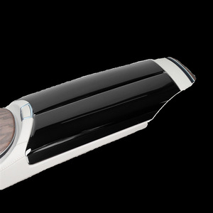 Cubierta de Reposabrazos Xingbaiwang Estilo Fibra de Carbono para Mercedes-Benz GLC260L E300L C260L GLC300L, Decoración de la Consola Central - Product Image 2