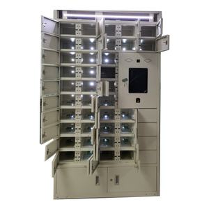 <span class=keywords><strong>Casier</strong></span> de téléphone intelligent extérieur avec reconnaissance RFID du visage et des empreintes digitales Rangement des serrures d'armoire assemblées - Product Image 6