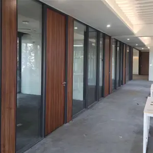 Foshan Acoustic Office Glas trennwand Wand Office Glas trennwand für Bürogebäude