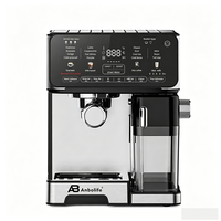 Cafetera Espresso Compacta Anbolife de 20 Bares con Función Táctil, Pantalla de Temperatura y Función de Precalentamiento OEM