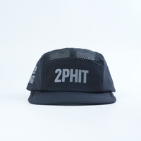 Casquette de camping non structurée à 5 panneaux, couleur personnalisée et logo brodé, visière incurvée, en nylon, unisexe, pour le sport
