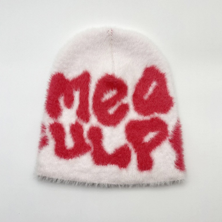 帽子 FAF fake ass flowers Beanie y2k Supreme Fuzzy Y2K Mohair Hat - Westwood Beanie F-1957 Fashion 2024
