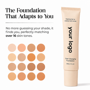 Base de Maquillaje que Cambia de Color a la Luz de la Piel, Base de Maquillaje <span class=keywords><strong>Profesional</strong></span> Mágica que Cambia de Color, Marca Privada - Product Image 2