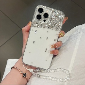 เคส iPhone 16 หรูหรา ใส ประดับเพชร เคสมือถือสำหรับ iPhone 16 15 14 13 Pro Max Plus - Product Image 6