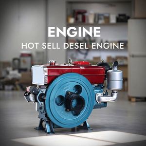 Moteur diesel monocylindre 4 temps refroidi par eau Aokai ZS1155M 22HP, norme Euro 3, pour l'agriculture, l'industrie, les pompes de bateaux - Product Image 1