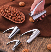 Ensemble de casse-noix robuste pour noix, pacanes, amandes, écaleur multifonction, outil de cuisine facile à utiliser