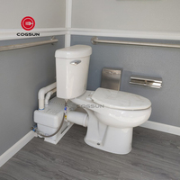 Mobile extérieur luxe Portable salles de bains toilettes remorque Portable Camping toilette caisse en bois pièces de rechange gratuites modèle 3D conception