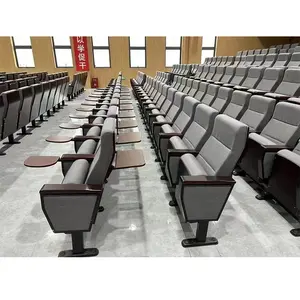 Rạp hát tại ghế, nhà sản xuất OEM Sofa ghế đồ nội thất cho Auditorium Nhà thờ Movie Cinema vải hiện đại thương mại đồ nội thất hội trường