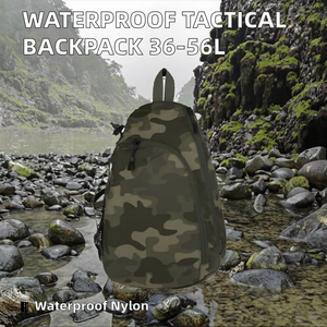 Mochilas Tácticas de Camuflaje, Ajustables, Impermeables, de Nailon, con Capacidad de 36-56L, Unisex, para Senderismo al Aire Libre, Precio Competitivo de Fábrica - Product Image 2