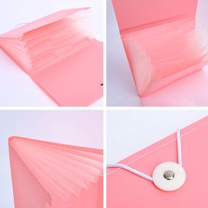 Fournitures de bureau en gros : Classeur de rangement en plastique durable à 6 pochettes pour documents - Product Image 2