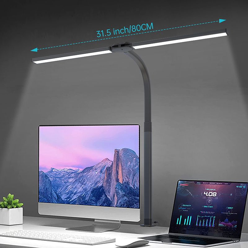 Led Removable Folding Studio Business Office Study Workroom Engineer Work Architect Clamp on Desk Light Eye Protection Desk Lamp