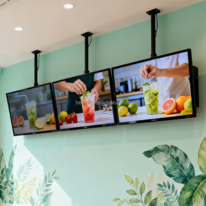 Dakplafond restaurant reclamebord digitaal signage en displays digitaal menu bord voor restaurant - Product Image 1