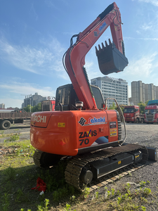 Mini-excavatrice hydraulique sur chenilles HITACHI ZX70 de 7 tonnes d'occasion, d'origine japonaise, très rentable, à bas prix en vente - Product Image 2