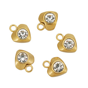Breloques en cristal Cœur Étoile Hexagone, Pendentif à sertir, Accessoire de bijouterie DIY, Unisexe, Usage quotidien - Product Image 3