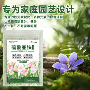 Fertilizante Granular de Sulfato Ferroso 100g de Liberación Controlada para Plantas Verdes - Product Image 1
