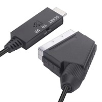 Nouveau convertisseur SCART vers HDMI pour une mise en qualité supérieure jusqu'à 1080P pour HDTV