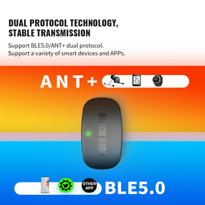Blackbird HR1 cảm biến nhịp tim chế độ kép Ant ble5.0 với dây đeo ngực đi xe đạp máy tính Xe đạp cho wahoo Garmin thể thao màn hình - Product Image 5