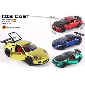 Nuovo 2023 Modellino Auto in Scala 1:36, Veicolo Giocattolo Die-cast ad Alta Fedeltà, Auto a Retrocarica in Plastica Creativa Fai-da-Te - Product Image 3