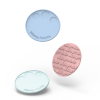 Palette de mélange de maquillage en silicone de haute qualité avec logo personnalisé Modèle ACC-059 Outils cosmétiques