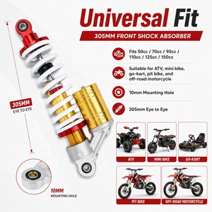 <span class=keywords><strong>Amortisseur</strong></span> à gaz azoté à ressort avant 325 mm pour moto ATV-<span class=keywords><strong>125</strong></span> 250cc PIT TRAIL DIRT BIKE TAOTAO - Product Image 5