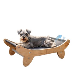 Wooden <b>cat</b> lounge chair, large <b>cat</b> bed, <b>cat</b> bed, all-in-one anti-<b>cat</b> scratch sofa, <b>plush</b> <b>cat</b> sofa - Product Image 5