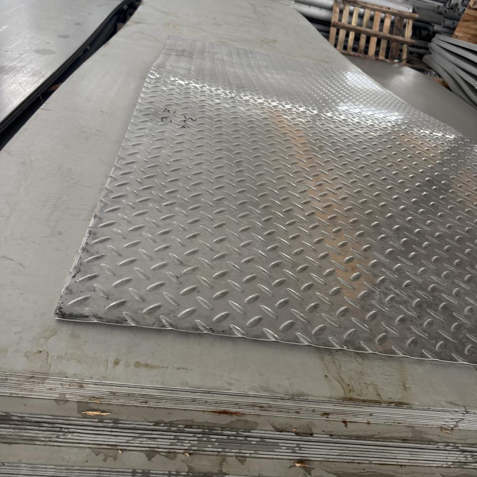 304 Stainless Steel Pattern Plate Anti-skid Plate 316 321 Stainless ...