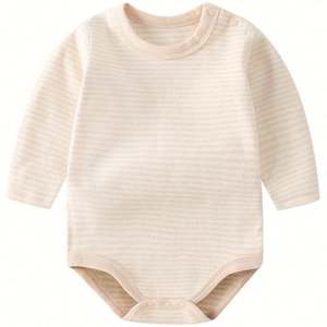 Conjunto de Regalo de Pijama de Manga Larga para Bebés Recién Nacidos, Monos y Peleles de Fibra de Bambú - Product Image 1