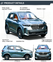 Voiture électrique intelligente, moteur, batterie lithium, prolongateur d'autonomie, capteur de stationnement, caméra de recul, commande vocale