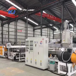 Máquina de fabricación de láminas corrugadas huecas de polipropileno PP de plástico para línea de producción de máquina extrusora de cajas de embalaje de frutas