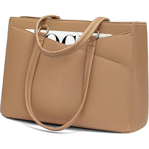 Bureau d'affaires mallette de travail <span class=keywords><strong>sac</strong></span> à main pour <span class=keywords><strong>ordinateur</strong></span> portable 15.6 pouces <span class=keywords><strong>sac</strong></span> fourre-tout pour <span class=keywords><strong>ordinateur</strong></span> portable pour femmes <span class=keywords><strong>sac</strong></span> d'<span class=keywords><strong>ordinateur</strong></span> en cuir étanche - Product Image 4