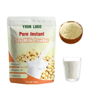 Private Label Instant Organic Soy Bean Soy Milk Powder