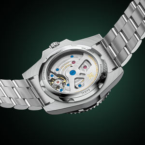 Shagelocer-montre automatique pour hommes, étanche, 2022 m, mécanique, saphir, avec déploiement lumineux, pour plongée, 2202E9, nouvelle collection 100 - Product Image 6