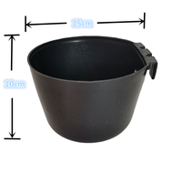 Bouteille d'eau en plastique pour animaux domestiques, ml, accessoires d'alimentation pour Cages à poules, cailles, Pigeons