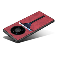 Étui de téléphone en similicuir vintage PU, antichoc, bord mat, fente pour carte élastique, pour les séries P70/P60/P50/Mate60/Mate50/Mate40/Honor