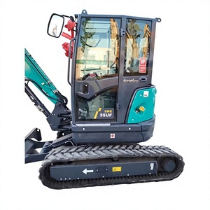รถขุดมือสอง SUNWARD SWE35UF ขนาด 3 ตัน รุ่น SWE60E รถขุดไฮดรอลิกแบบตีนตะขาบมือสอง พร้อมบุ้งกี๋ขุดขนาด 0.22 ลูกบาศก์เมตร - Product Image 1