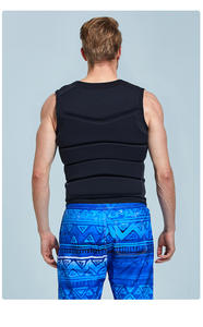 Sbart السباحة سلامة سترة الكبار Jetski التجديف PFD سترة نجاة الكبار السلس الجلد النيوبرين EPE رغوة اكيبوارد الحياة سترة - Product Image 3